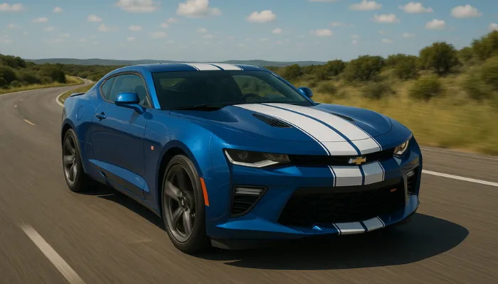 carro representando coberturas ideais para proteger seu chevrolet camaro