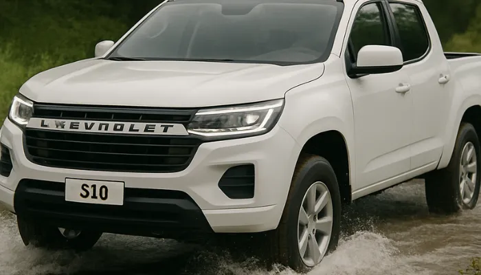 carro branco representando como economizar no seguro da sua s10 sem perder proteção