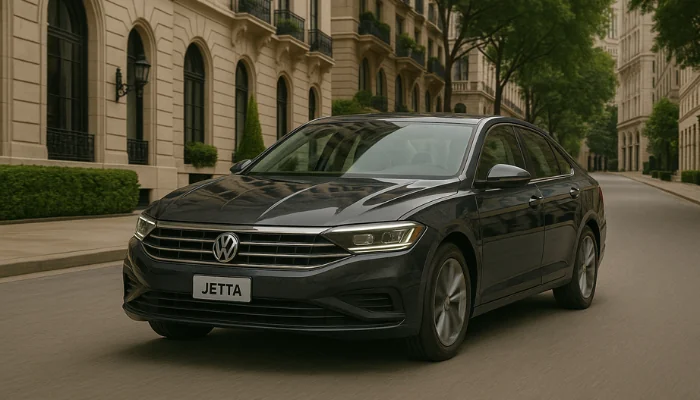 carro preto representando dicas para economizar no seguro do jetta