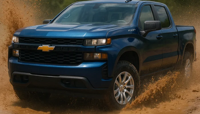 carro estilo caminhonete representando franquia do seguro da silverado quanto você paga em caso de sinistro