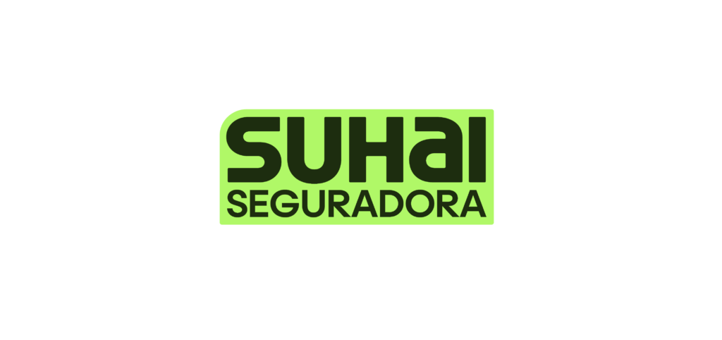 Logotipo da Suhai Seguradora. Falando sobre qual seguradora mais barata.