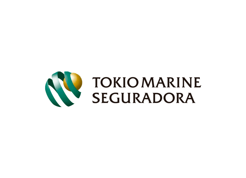 Logomarca da Tokio Marine. Falando sobre qual seguradora mais barata.