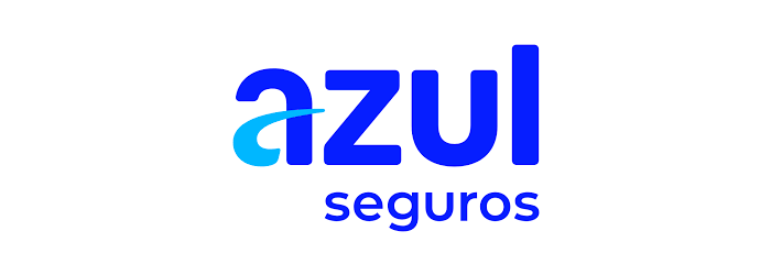 Logo Azul Seguros. Falando sobre qual o melhor seguro auto online.