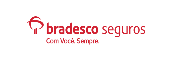 Logomarca Bradesco Seguros. Falando sobre qual o melhor seguro auto online.