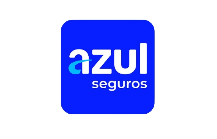 Logo da Azul. Falando sobre como funciona o seguro azul por assinatura.