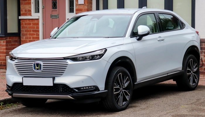 Honda HR-V branco. Falando sobre os carros menos roubados no brasil.