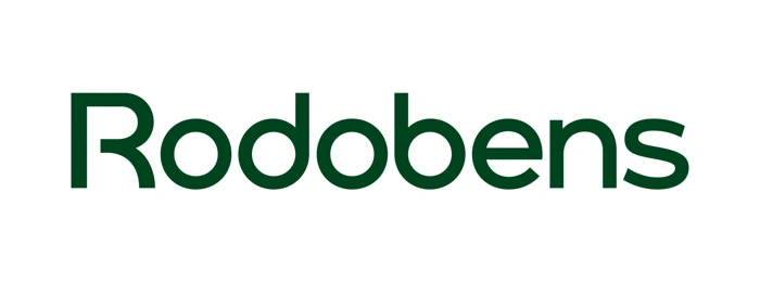 Logomarca da Rodobens. Falando sobre quanto custa um consórcio de carro.